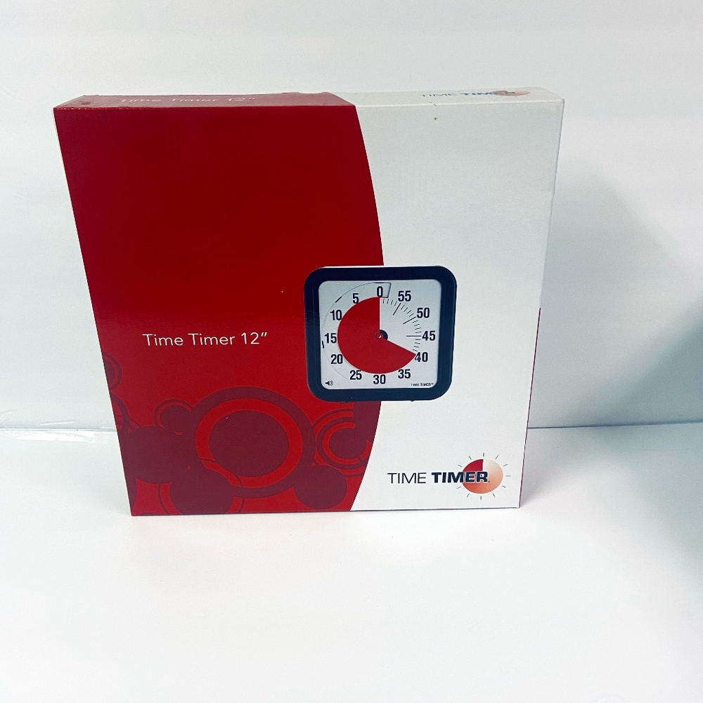 Time Timer Free standing or wall mount 12" timer for classroom teacher or home